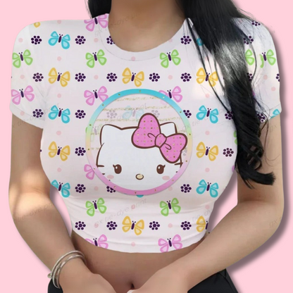 Hello Kitty Crop Top