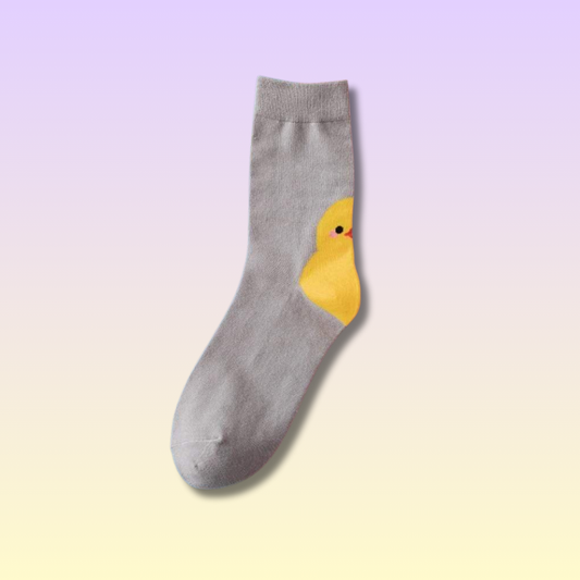 Chaussette Kawaii Poussin