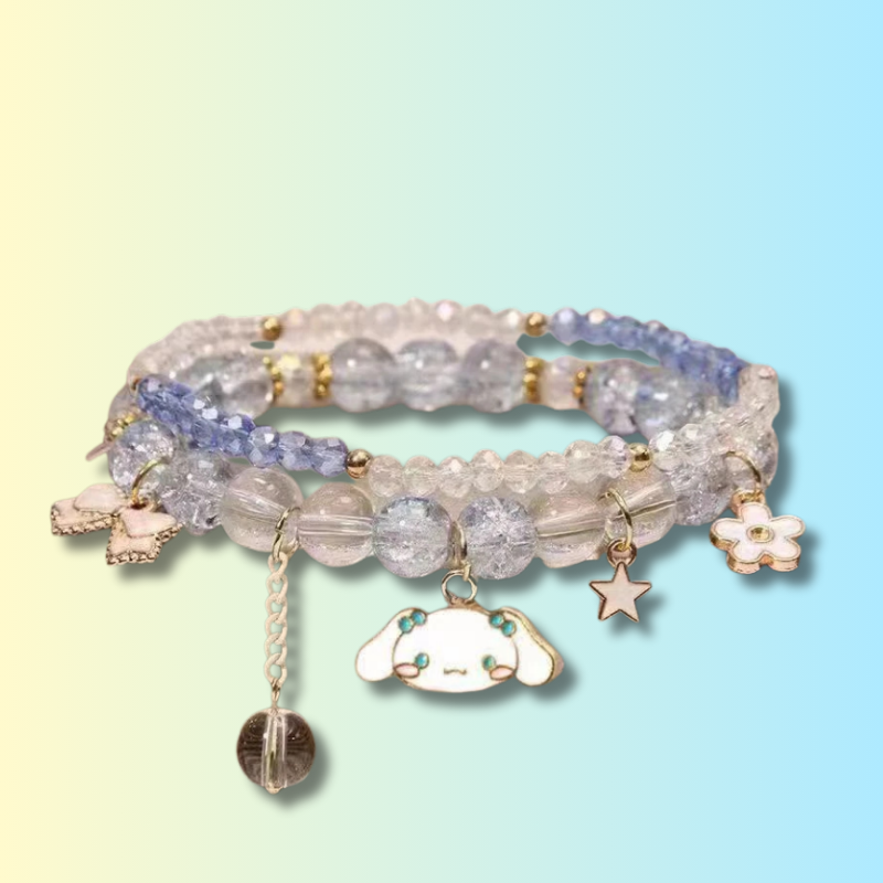 Bracelet Sanrio en Perles Kawaii