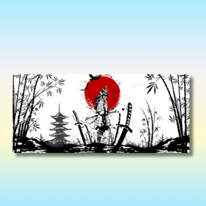 Japanese Samurai Gaming Mouse Pad