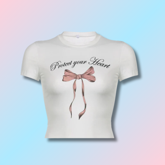 Crop T-shirt Kawaii Y2K