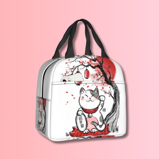 Sac à Lunch Kawaii Maneki Neko