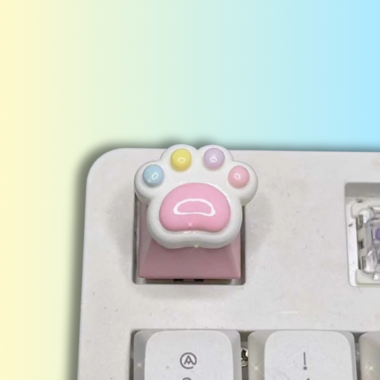 Touche de Clavier Kawaii Griffe de Chat