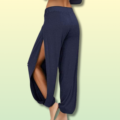 Pantalon japonais fendu