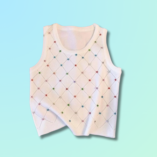 Cute Knitted Sweater Vest
