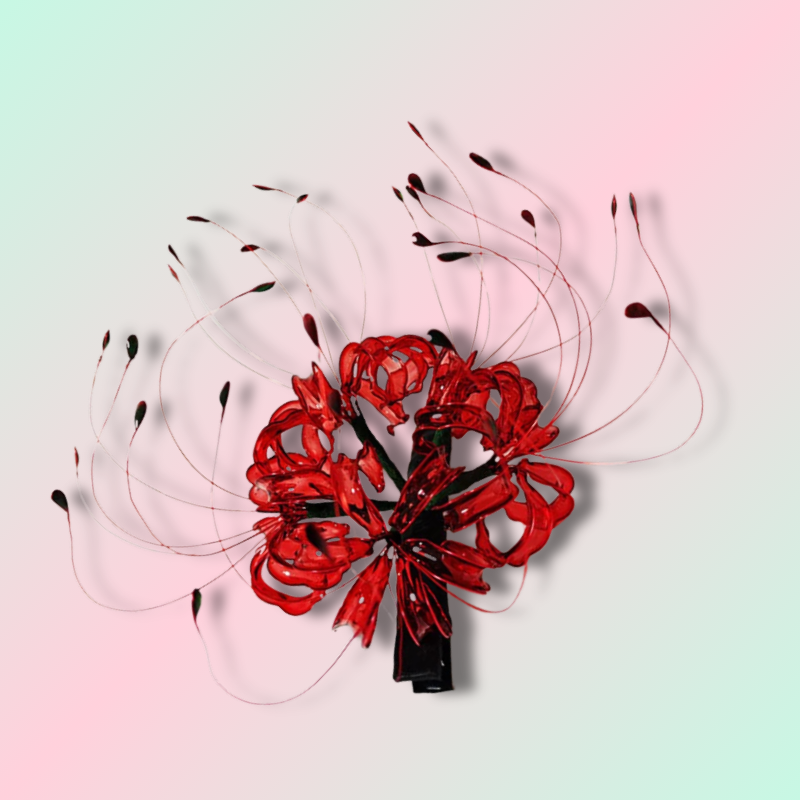 Barrette à Cheveux Kanzashi