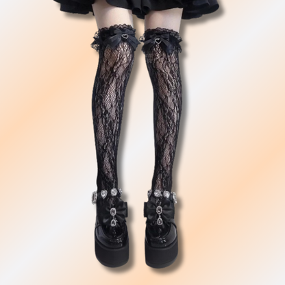 Chaussettes Lolita en Dentelle Kawaii
