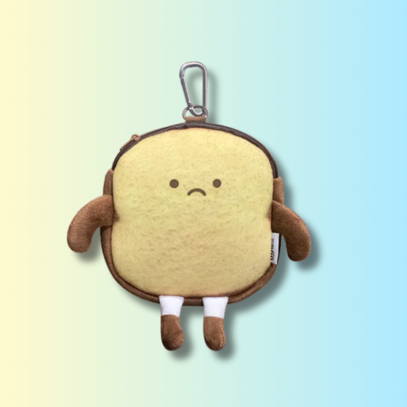 Porte-monnaie Pain Grillé Kawaii