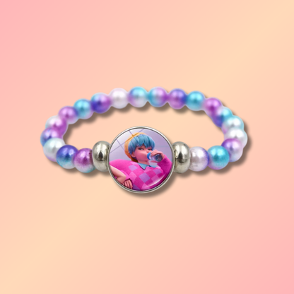 Bracelet en Perles Kawaii Demon Hunters