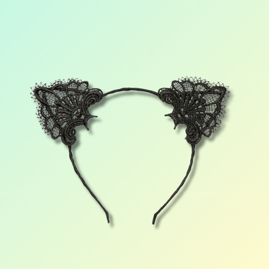 Cat Ear Lace Headband