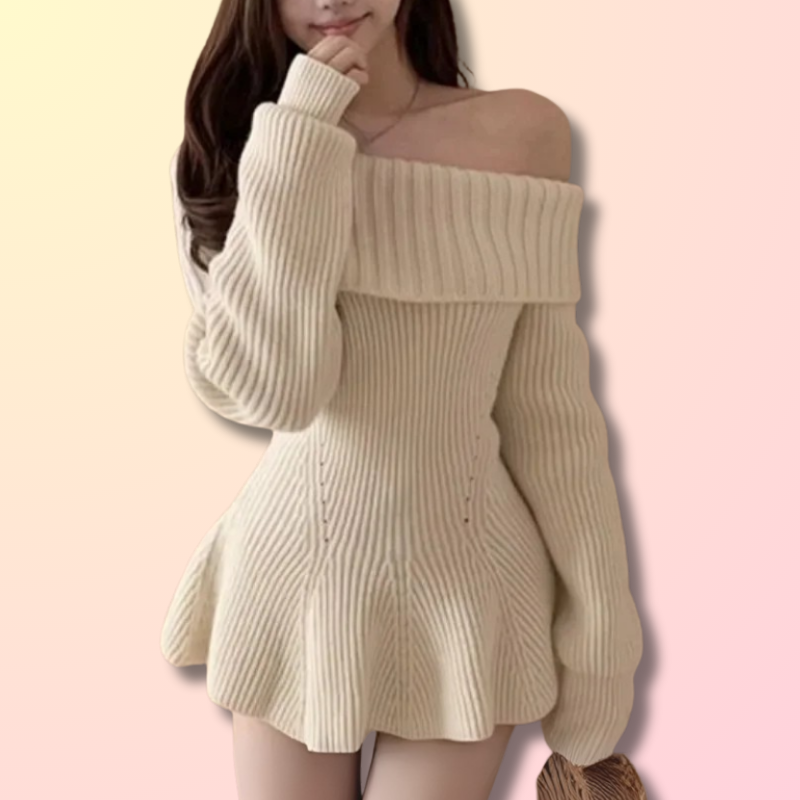 Jolie Mini Robe Pull Sexy