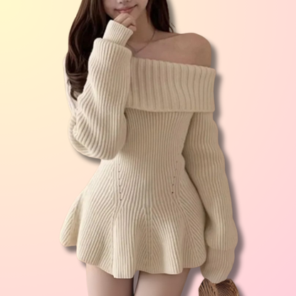 Jolie Mini Robe Pull Sexy