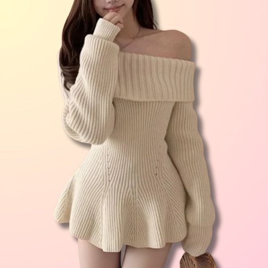 Jolie Mini Robe Pull Sexy