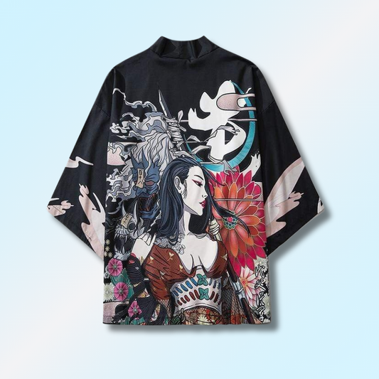 Kimono Japonais Femme Forte