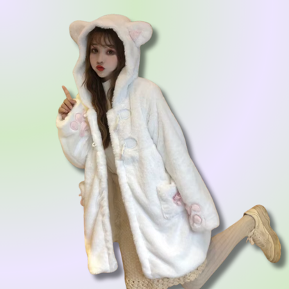 Manteau Long Kawaii