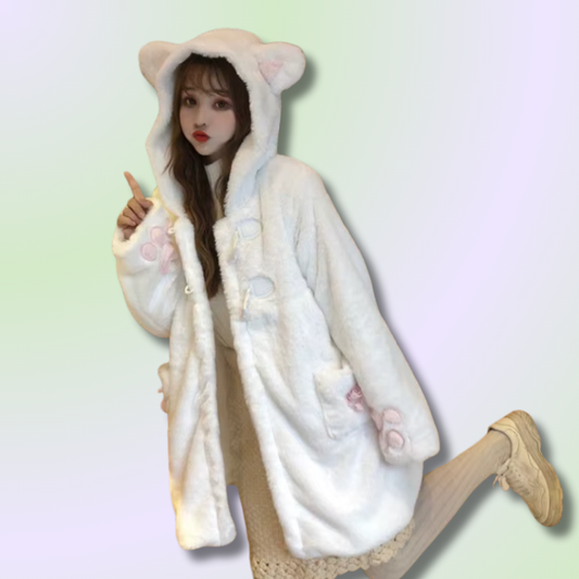 Manteau Long Kawaii