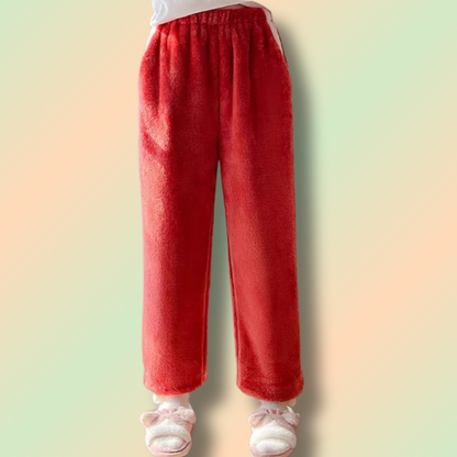 Winter Fleece Nightgown Dress Kawaii