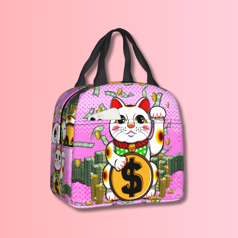 Sac à Lunch Kawaii Maneki Neko