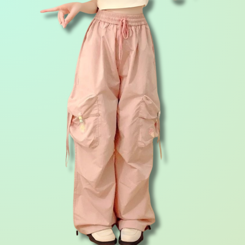 Pantalon Cargo Kawaii
