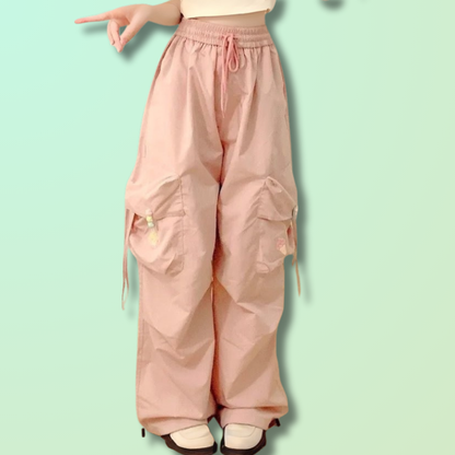 Pantalon Cargo Kawaii