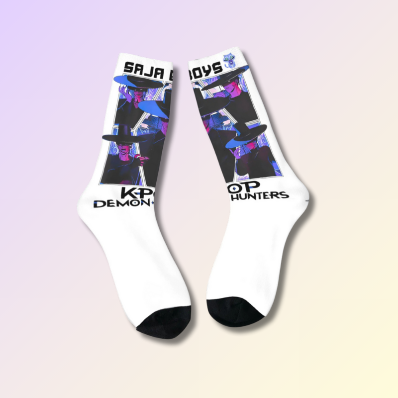 Chaussettes d'Hiver Kawaii Demon Hunters