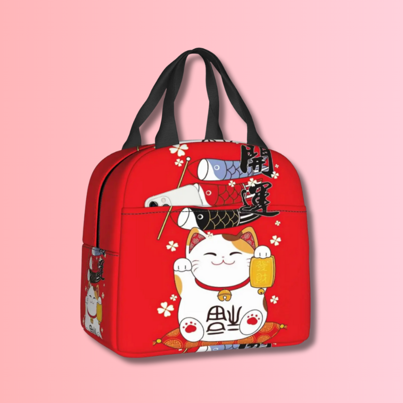 Sac à Lunch Kawaii Maneki Neko