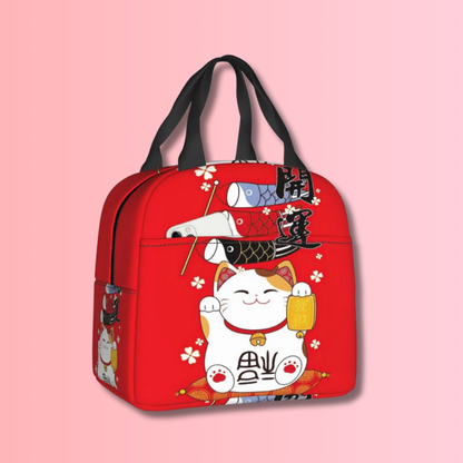 Sac à Lunch Kawaii Maneki Neko