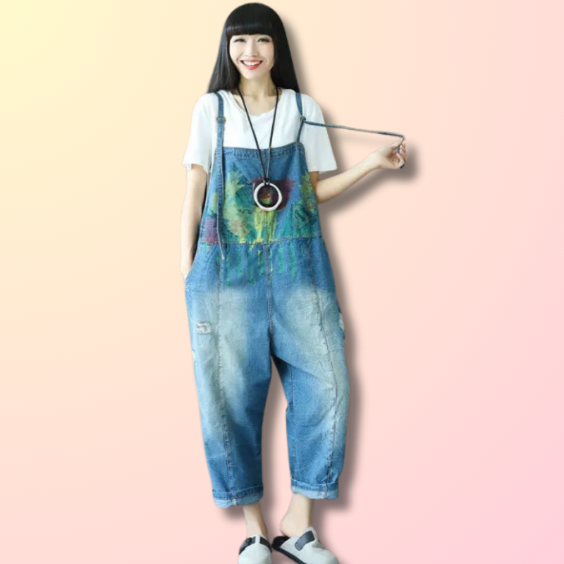 Salopette Denim Barboteuse