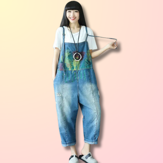 Salopette Denim Barboteuse