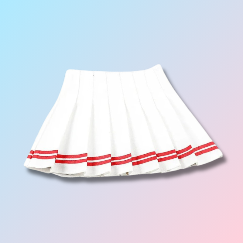 Kawaii Pleated Mini Skirt