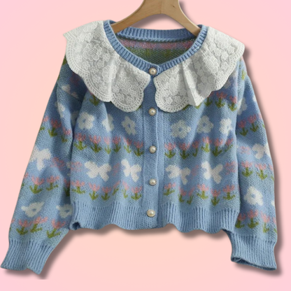 Kawaii Cardigan Hoodie