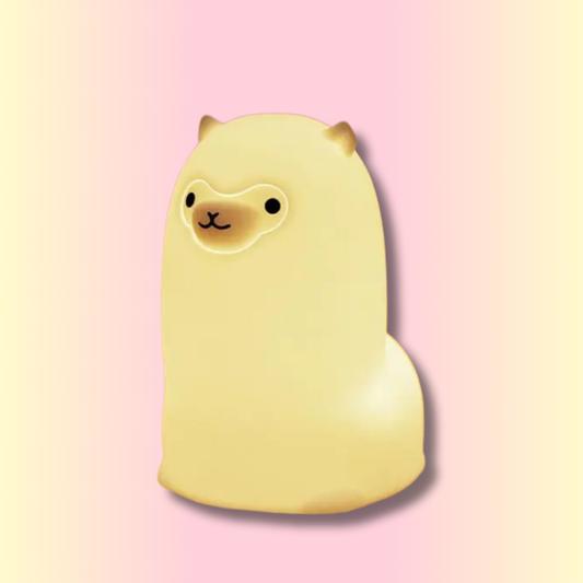 Lampe en silicone Kawaii Lama