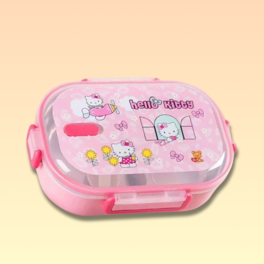 Boîte à Lunch Hello Kitty en Acier Inoxydable 