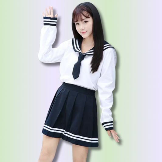 Cute Japanese School Outfit