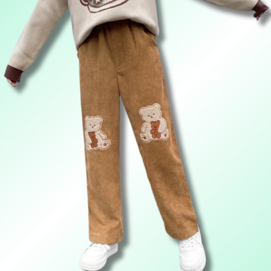Kawaii Velvet Trousers