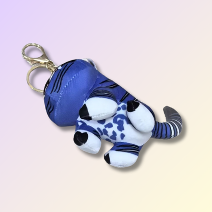 Porte-clé en Peluche Kawaii Derpy Tiger 