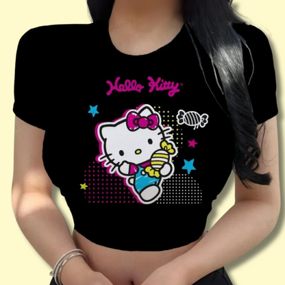 Hello Kitty Crop Top