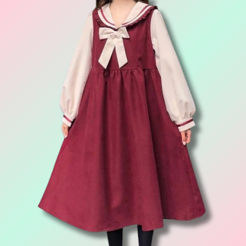 kawaii red dress OP DressReady to ShipGirls' WishKawaii Lolita Dress  nbsama