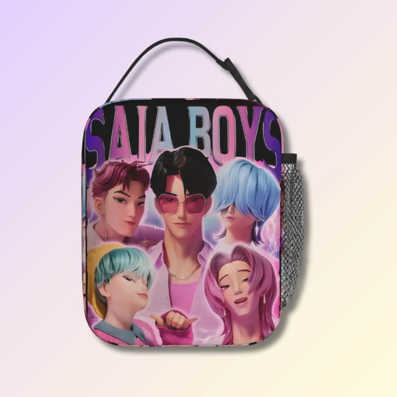 Sac à Repas Kawaii Demon Hunters Saja Boys