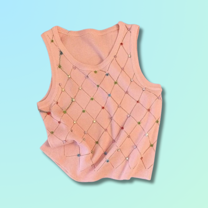 Cute Knitted Sweater Vest