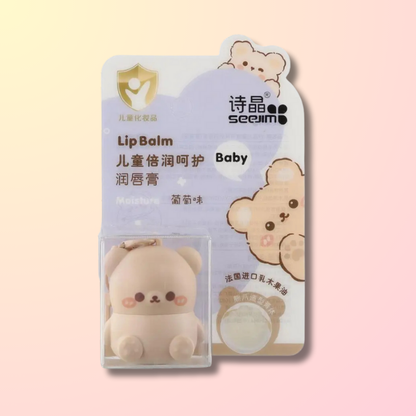 Baume à Lèvres Fruité Kawaii pour Enfant