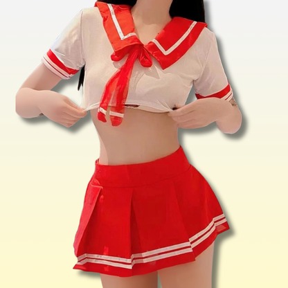 Uniforme Japonais Haut Crop