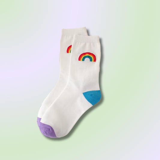Chaussette Kawaii Rainbow