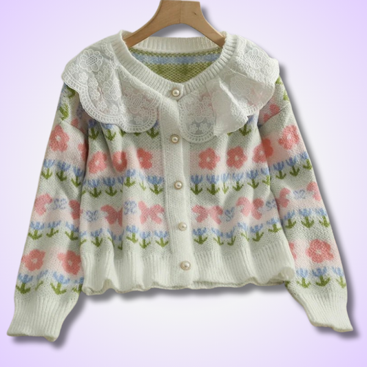 Kawaii Cardigan Hoodie