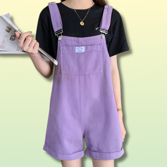 Salopette Kawaii Vintage
