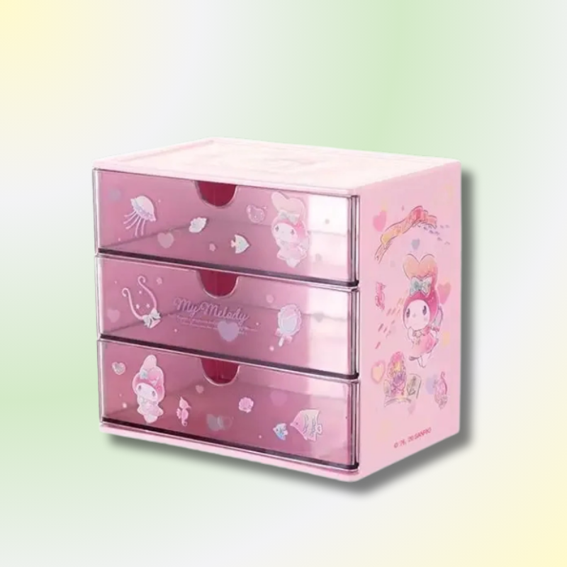 Kawaii Drawer Storage Box