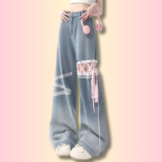 Kawaii Loose Fit Jeans