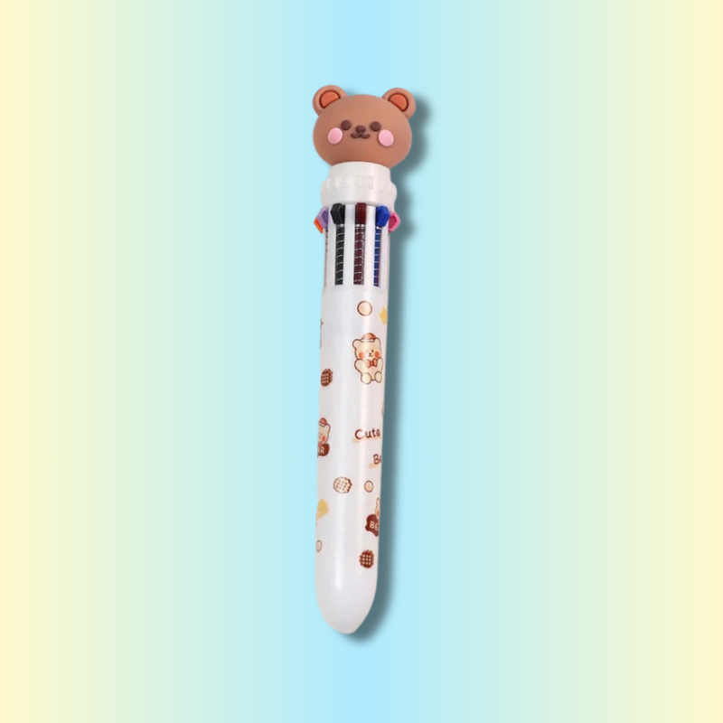 Stylo Bille Multicolor Kawaii