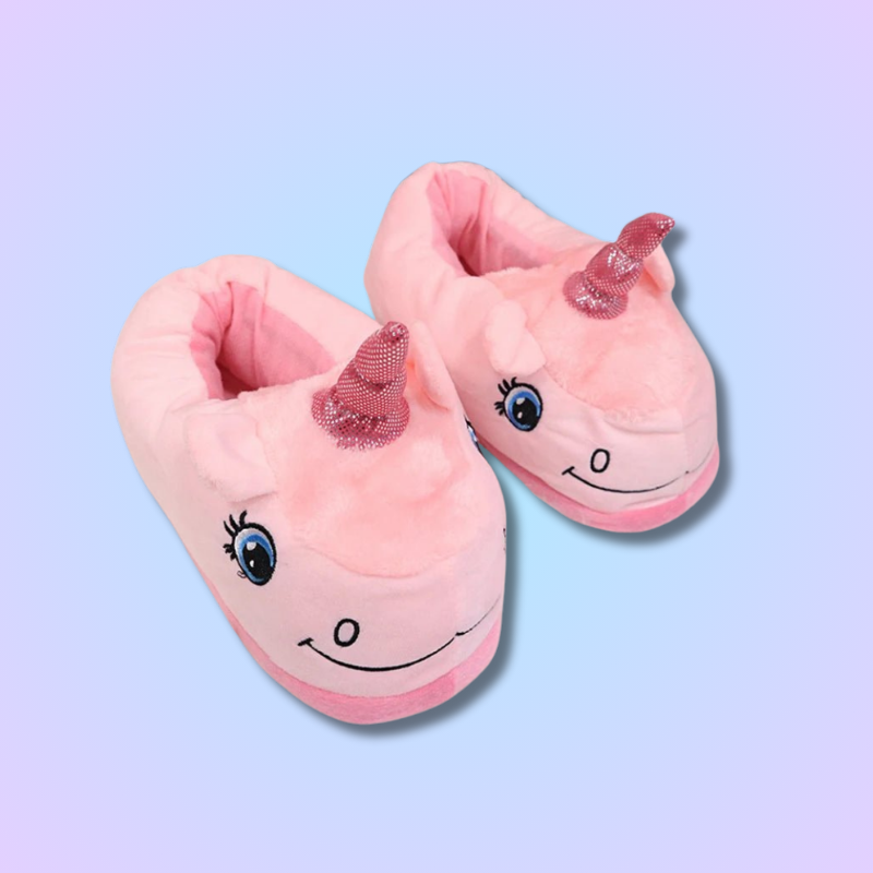 Kawaii Unicorn Slippers