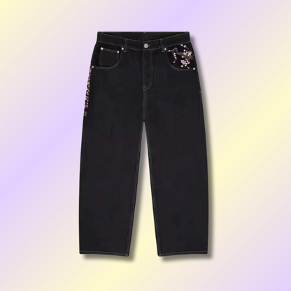 Jean Baggy Kawaii Y2K